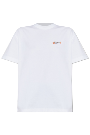 T-shirt z kolorowym nadrukiem