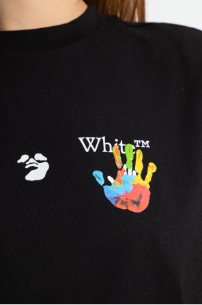 Off-White T-shirt Marini with logo