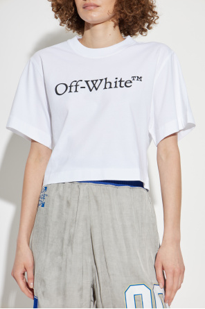 Off-White T-shirt with printed logo