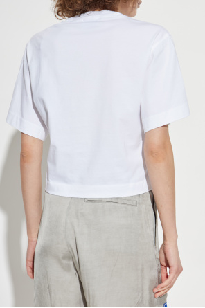 Off-White T-shirt with printed logo