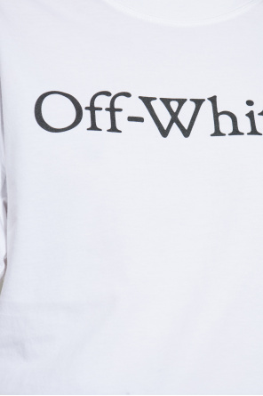 Off-White T-shirt with printed logo