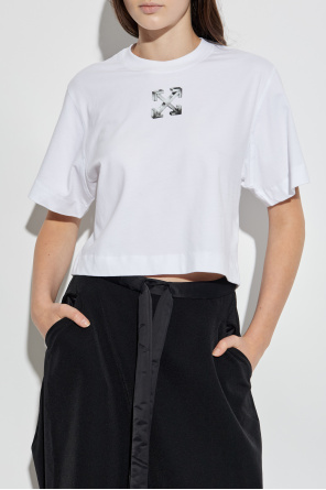 Off-White T-shirt with logo