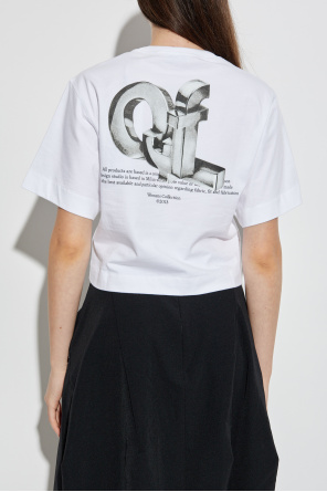Off-White T-shirt with logo