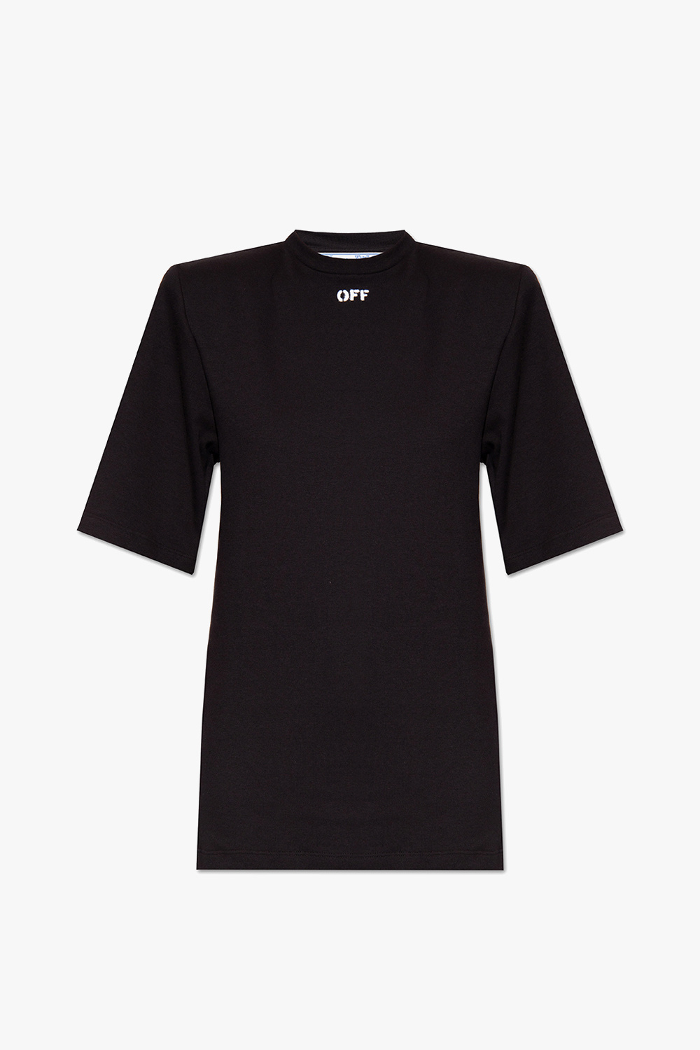 Off-White T-shirt with padded shoulders