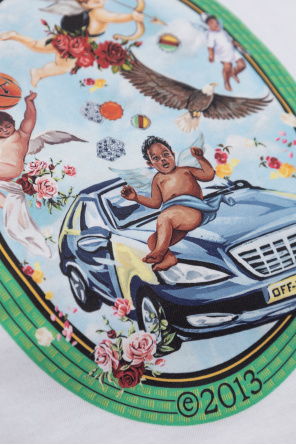 Off-White T-Shirt mit Logo