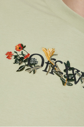 Off-White Camiseta con logo