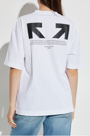 Off-White Camiseta tipo ‘oversize’