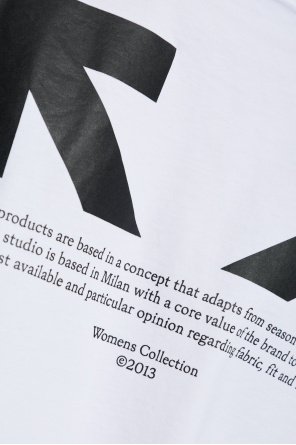 Off-White Camiseta tipo ‘oversize’