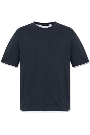 T-shirt with a round neckline