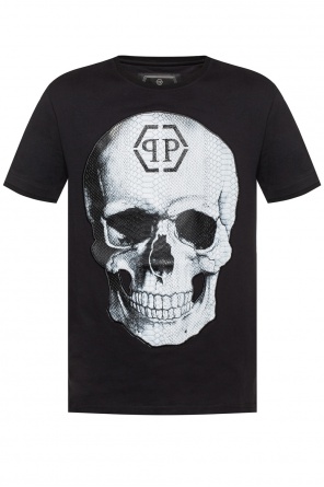 T-shirt z motywem czaszki od Philipp Plein