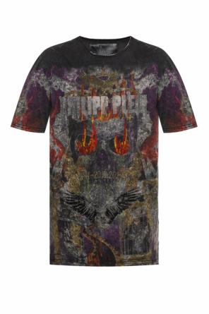 T-shirt z nadrukiem od Philipp Plein