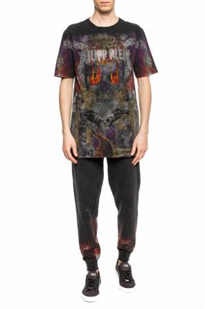 T-shirt z nadrukiem od Philipp Plein