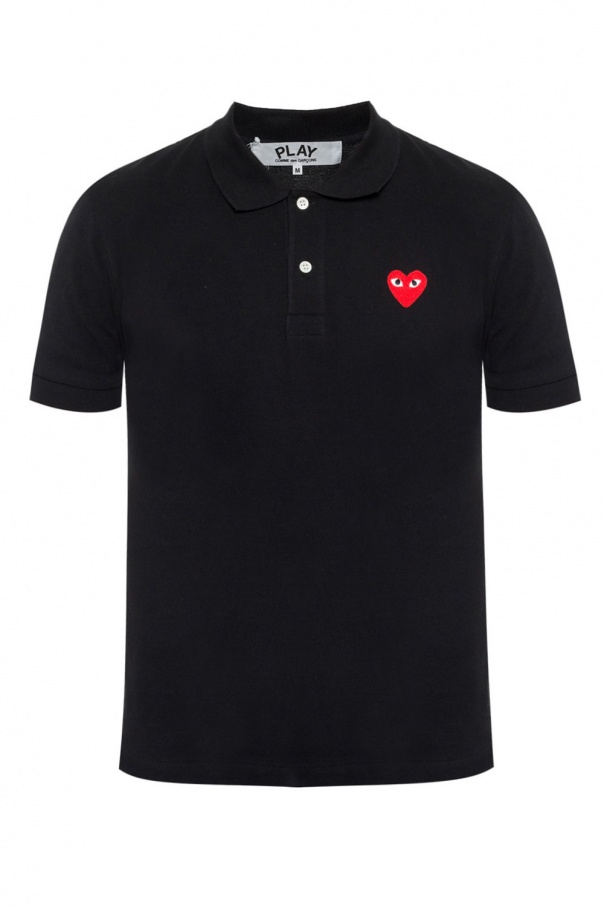 Comme des Garçons Play polo SUPERSTATE with a heart motif