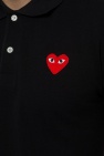 Comme des Garcons Play Polo with a heart motif