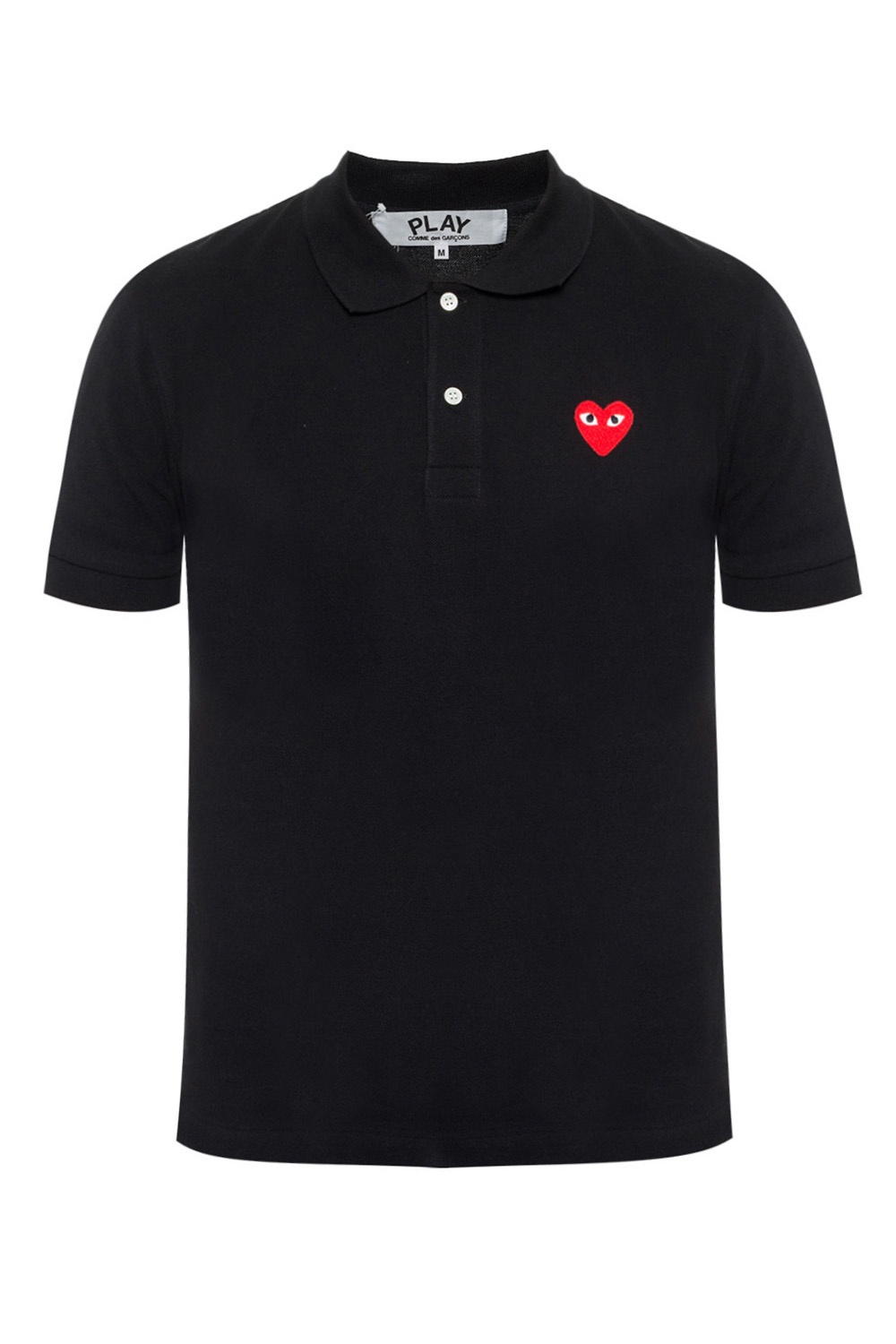 Comme des Garçons Play polo Gola with a heart motif