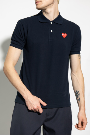 Comme des Garçons Play polo-shirts polo shirt with logo patch