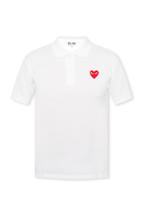 Logo-patched polo shirt