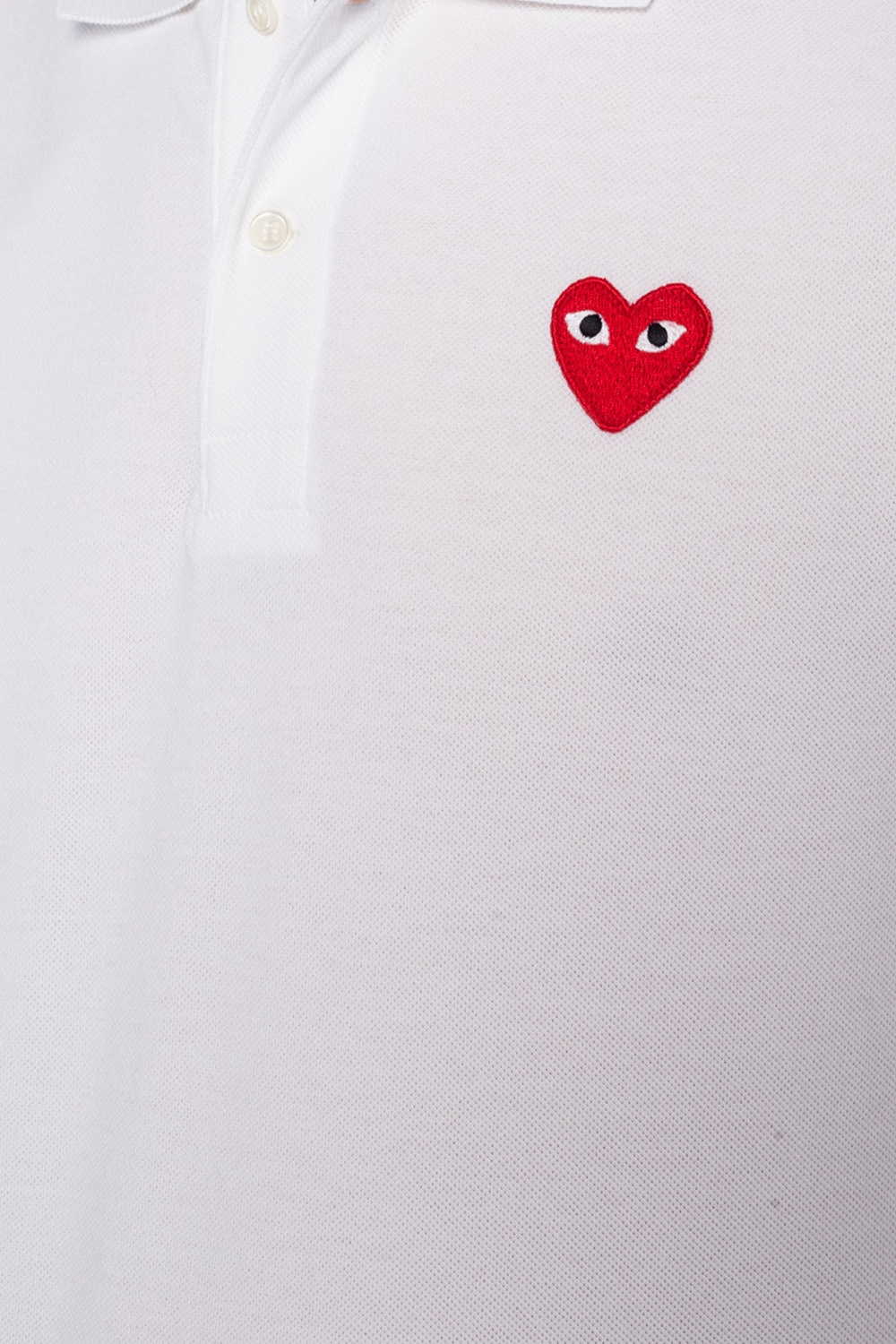 Comme des Garcons Play Logo-patched polo shirt