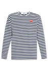 Comme des Garçons Play T-shirt with a heart motif