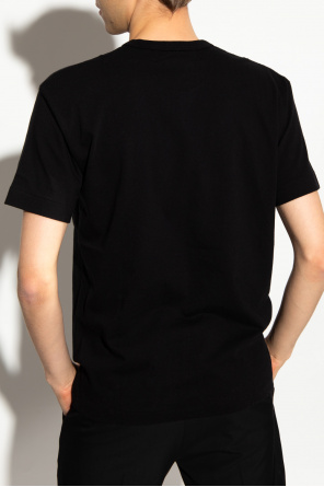 TEEN embroidered-logo speckled sweatshirt Neutrals Appliquéd T-shirt