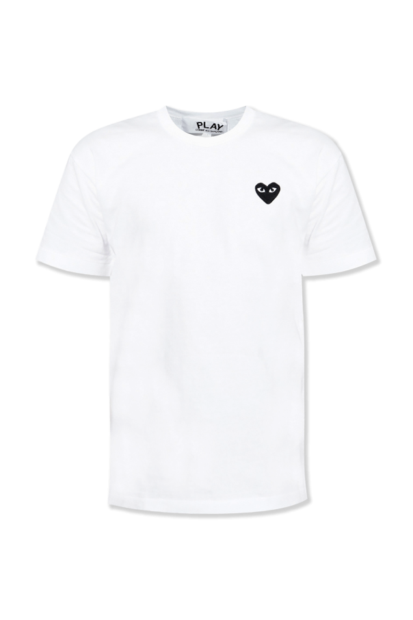 Comme des Garçons Play Appliquéd T-shirt