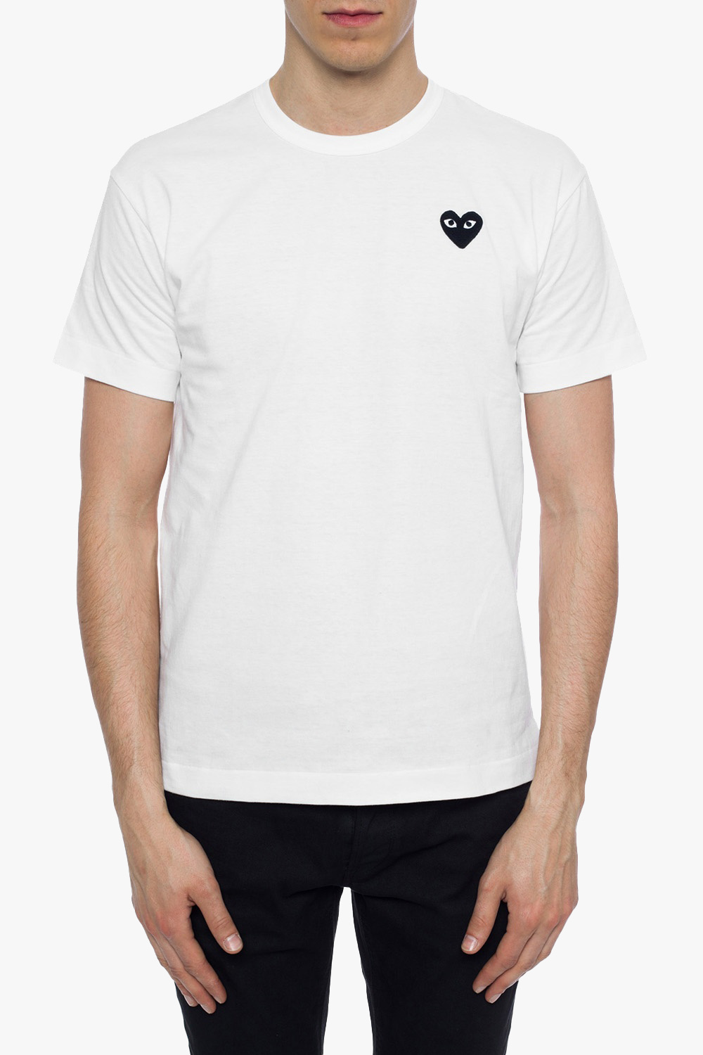 Comme des Garçons Play Patched T-shirt | Men's Clothing | Vitkac