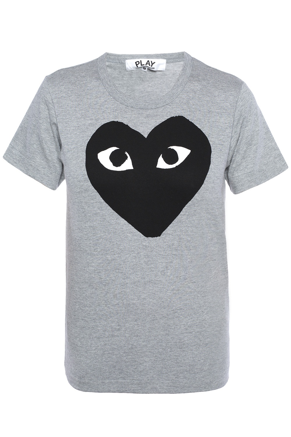 comme des garcons heart print