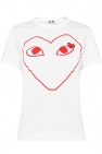 Comme des Garcons Play Printed T-shirt with patch