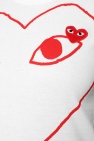 Comme des Garcons Play Printed T-shirt with patch