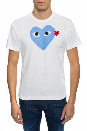 Comme des Garçons Play T-shirt with a heart motif