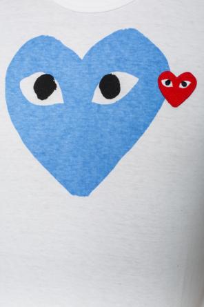 Lennox Wool Blend Jacket T-shirt with a heart motif