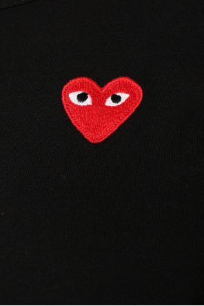 Comme des Garçons Play T-shirt z naszywką