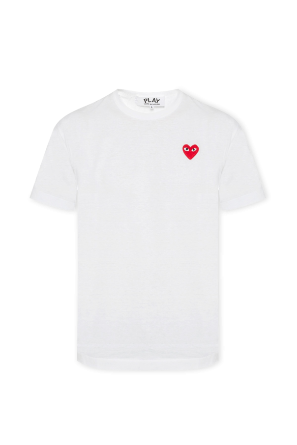 Comme des Garçons Play T-shirt with a heart motif