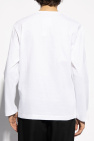 Comme des Garçons Play WHITE Logo-patched T-shirt