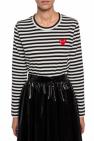 Comme des Garçons Play T-shirt with a heart motif
