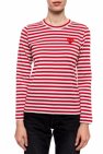 Comme des Garçons Play RED Striped top