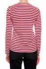 Comme des Garçons Play RED Striped top