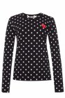 Comme des Garçons Play Polka dot T-shirt