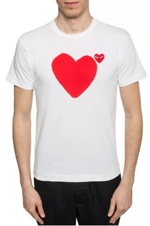Comme des Garçons Play Logo-patched T-shirt