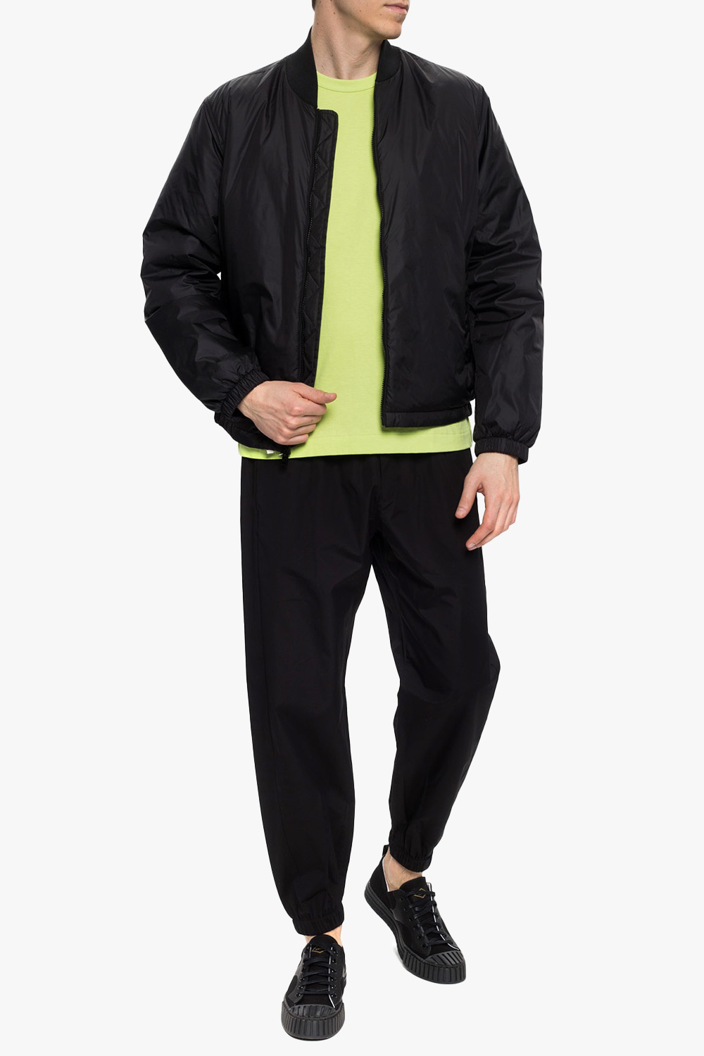 Comme des Garçons Shirt Black Zip Trousers