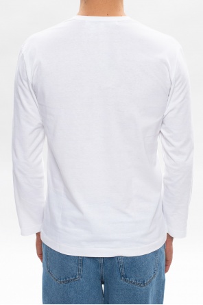 RED Valentino logo-print cropped hoodie arte antwerp tzara heart logo t shirt white