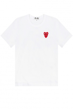 T-shirt z logo od Comme des Garçons Play