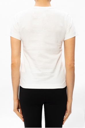 Comme des Garçons Play T-shirt Carhartt WIP S S Mosby Script T-Shirt I028655 DEEP LAGOON