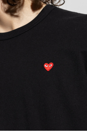 Comme des Garçons Play T-shirt with patch