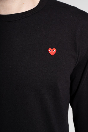 Comme des Garçons Play T-shirt de manga comprida