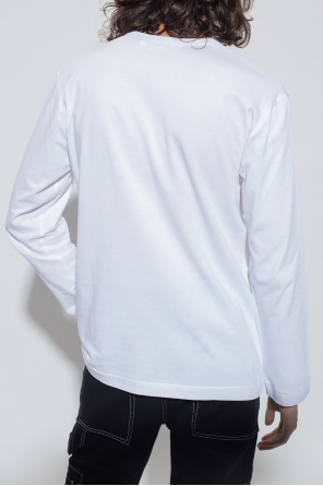 Puma panelled cotton hoodie Long-sleeved T-shirt