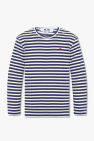 Comme Des Gar ons Shirt logo-print zip-up sweatshirt