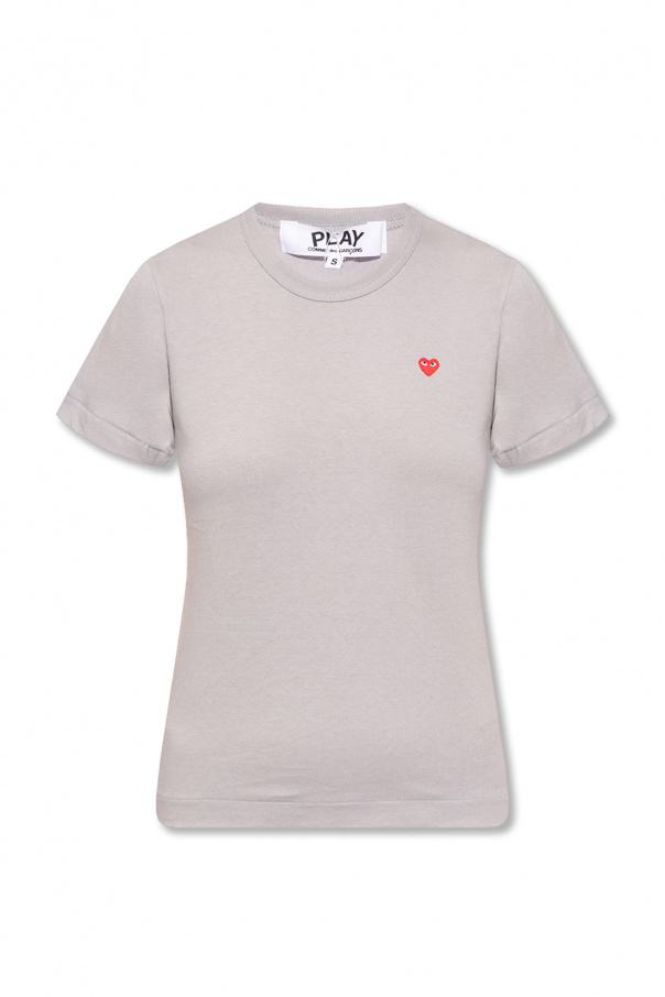 Comme des Garçons Play T-shirt "a New Generation" In Jersey Di Cotone