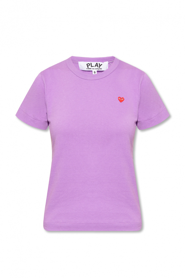 Comme des Garcons Play T-shirt with patch