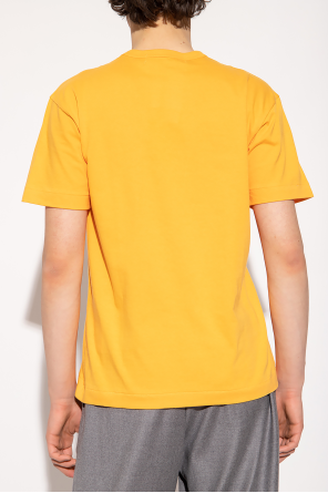 Comme des Garçons Play Nº21 Kids TEEN logo-print round-neck T-shirt Grau